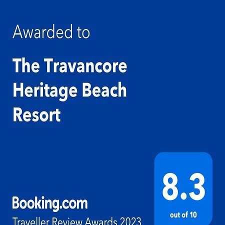 The Travancore Heritage Beach Resort Kovalam Eksteriør billede